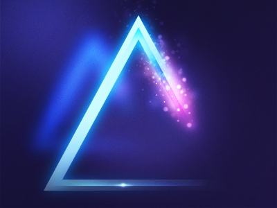 Triangle blue galan galan design game graphic ramiro ramiro galan shape sparkle triangle ui