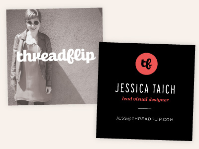 tf Business Card Idea design fashion identity web