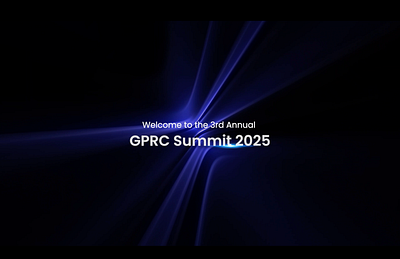 Event Teaser GPRC Dubai event design motion graphics