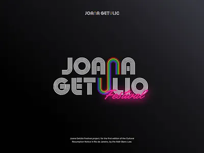 Joana Getúlio Festival brand branding logo visual id visual identity