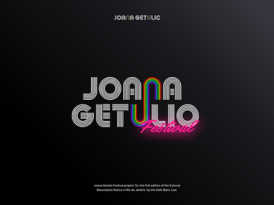 Joana Getúlio Festival brand branding logo visual id visual identity