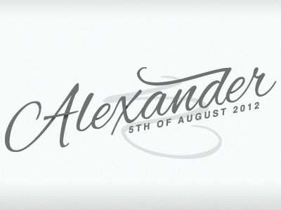 Xander alexander grey script thank you