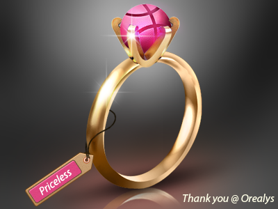 Dribbble Ring 3d best debut debut shot dribbble dribbble ring gold golden gui icon logo price tag quality ring tag ui design ui designer user interface user interface designer