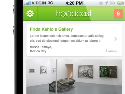 Discover new places iPhone app android app apple discover iphone mac