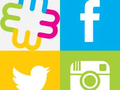 Taghuddle Logo Mashup facebook hashtag iconmonster instagram taghuddle twitter