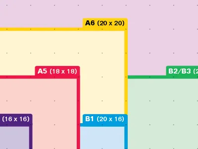 Tabs colors measurements tabs