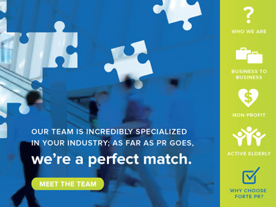 Website Hero Graphic icons slider website