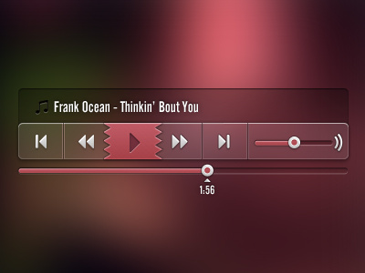 Media Player Assets 2 button buttons clear glass interface media media player music player photoshop player ui