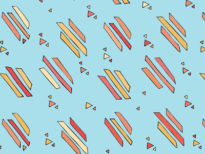 Triangle Podium illustration pattern shapes vector