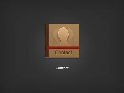 Contact，icon contact，icon