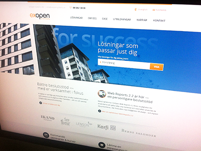 ExOpen design web