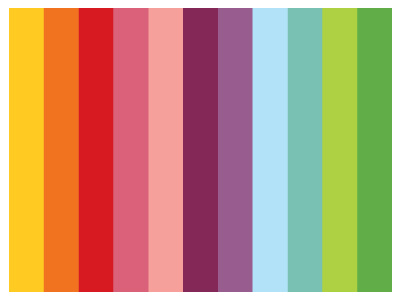 Colour palette colours guide key palette