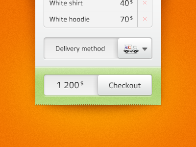 Checkout Form button checkout checkout form fedex ui