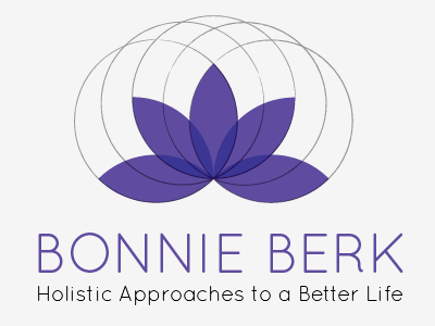 Logo circles flower lotus purple yoga