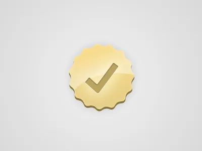 Certified badge certified