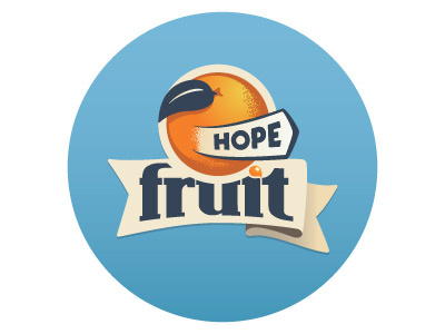 Hope Fruit logo - final banner logo orange