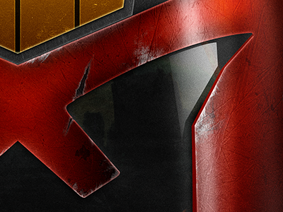 DREDD's Helmet art design desktop dredd helmet icon judge dredd wallpaper