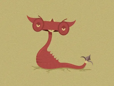 Character 1 1ta character hossein yektapour illustrator monster
