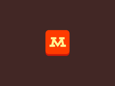 M loader application icon application download loader loading logo m mark symbol