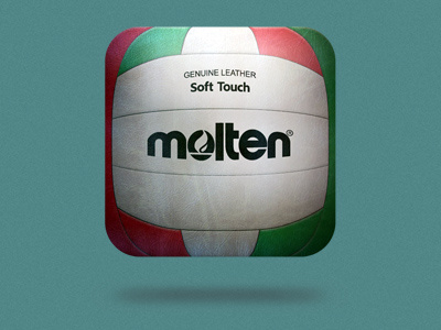 Volleyball icon ball game icon ios iphone molten play sport volleyball