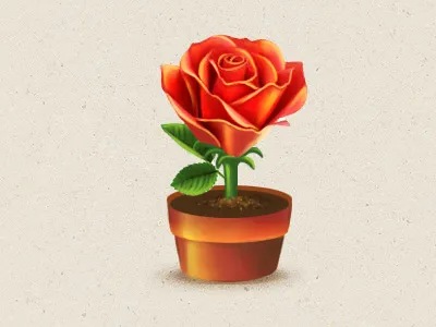 Flower Icon flower icon illustration rose