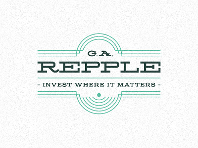 G.A.R logo design bank banking finance freelance freelance logo designer freelancer invest investment logo logo design logo designer logos rainbow retro ripple srdjan kirtic wizemark