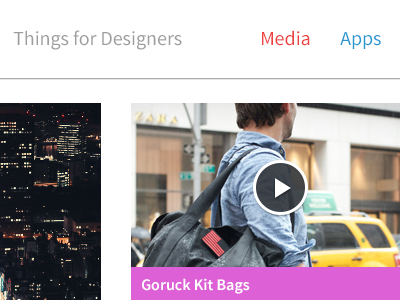 Things for Designers sideproject