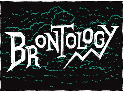 Brontology handlettering lettering