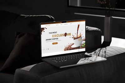 Coffee Webite Design app design homepage landing page ui user inerface ux website