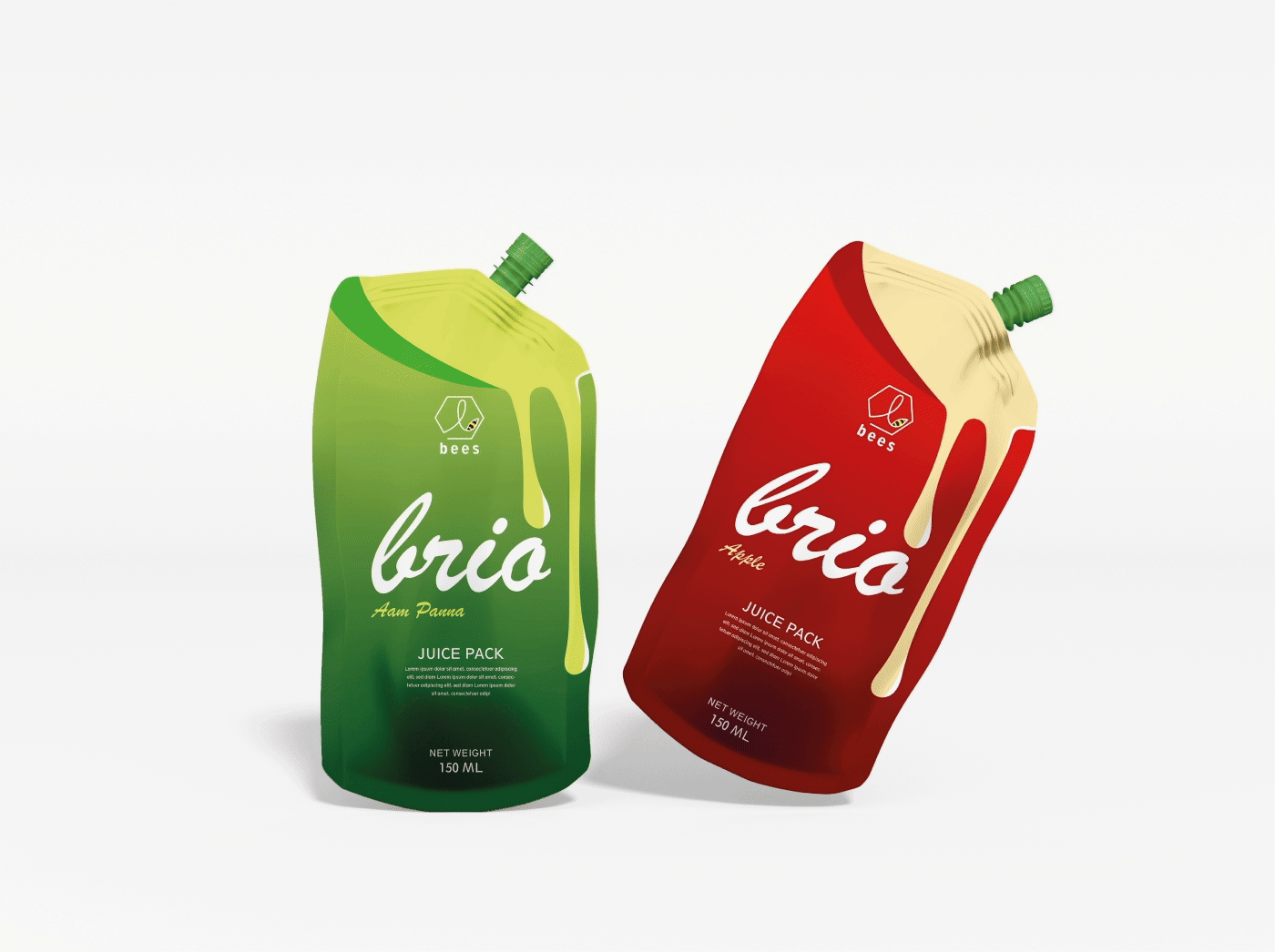 BRIO - Branding & Packaging advertising brand identity branding branding design design fruit fruit juice juice packaging social media post visual identity