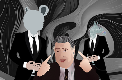 Twin Peaks david lynch dribbble twin peaks