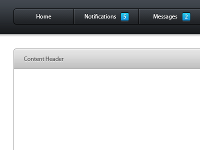 Lightning Admin UI admin blue clean dark modern ui