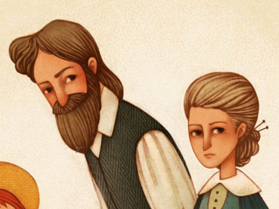 Matthew&Marilla anne of green gables chapter book gaia bordicchia illustration