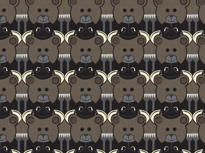 Stock Market Tessellation bear bull mcescher stock tessellation