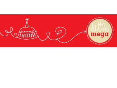 little mega banner banner dc design graphic design handmade type illustration logo