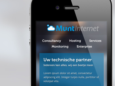 Responsive design hosting internet iphone layout responsive