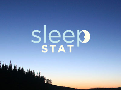 Sleep Stat Logo identity logo logotype mark