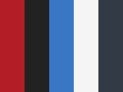 Palette Tweaks black blue color darkblue music nbs next big sound palette red white