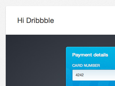 Ribbon Checkout card checkout credit form payments ui ux