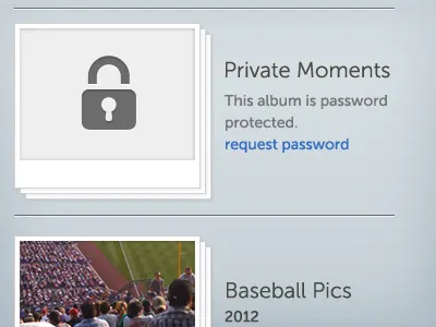 Password Protected Album Icon PSD album icon lock lock icon password password protected