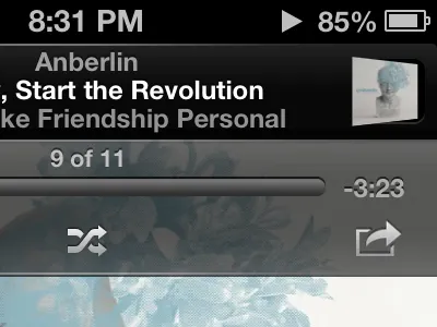 Scale - Share what you're listening to in Music cydia facebook ios iphone jailbreak music playlist twitter