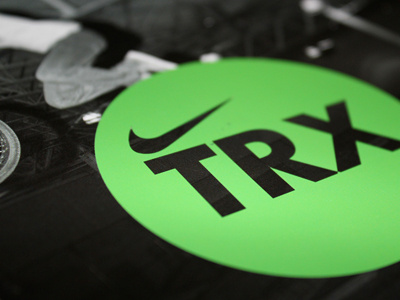 Nike TRX logo & cover art college for creative studies detroit