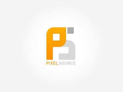 P.S. branding logo mark pixel pixelsource