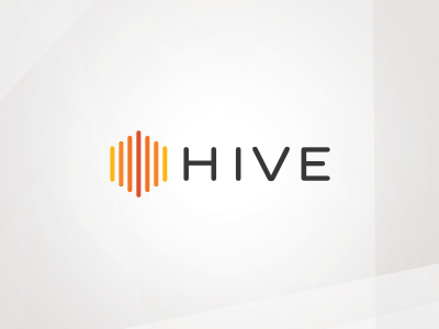 Hive (Color Logo) brand hexagon hive honey logo motion