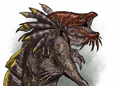 Mermaid Concept 2 art brynn concept creature design drawing mermaid metheney