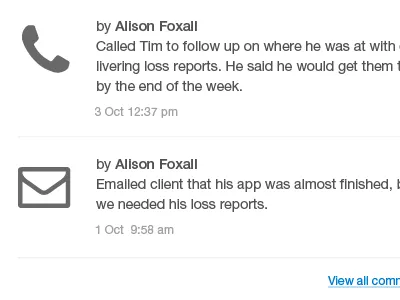 Call and Email Dispositions dispositions font awesome