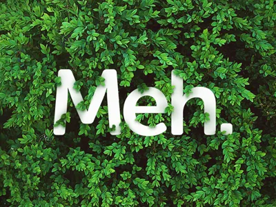 Meh grass green leaf leaves meh typo