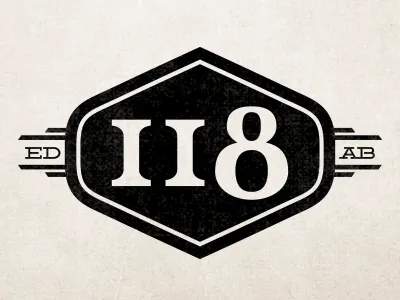 118 Logo Concept bar branding logo pub