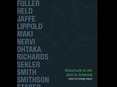 Structure in Art and in Science book print typography