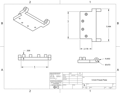 Term Project: Door Hinge Jig cad design product design